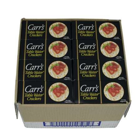 Carrs Carr's Table Water Crackers Original Crackers 2.2 oz., PK24 5929057306
